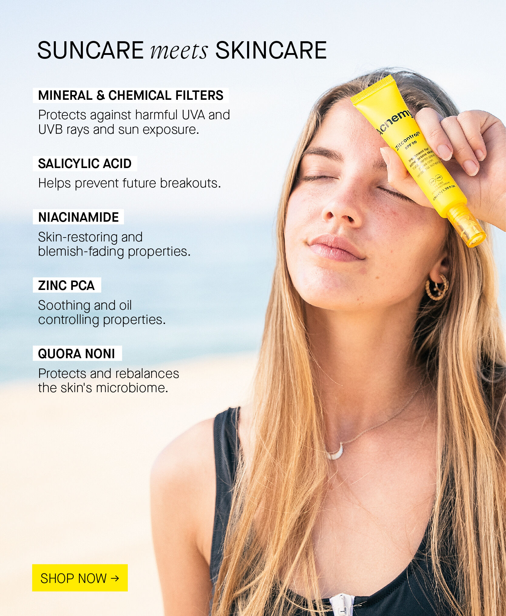 ☀️The best sun protection for acne prone skin! Niche Beauty Lab